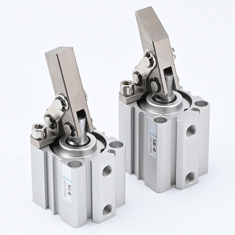 ACL-25杆杠气缸JGL-32v/40/50/63气动夹具压紧器摆臂下压夹紧气缸