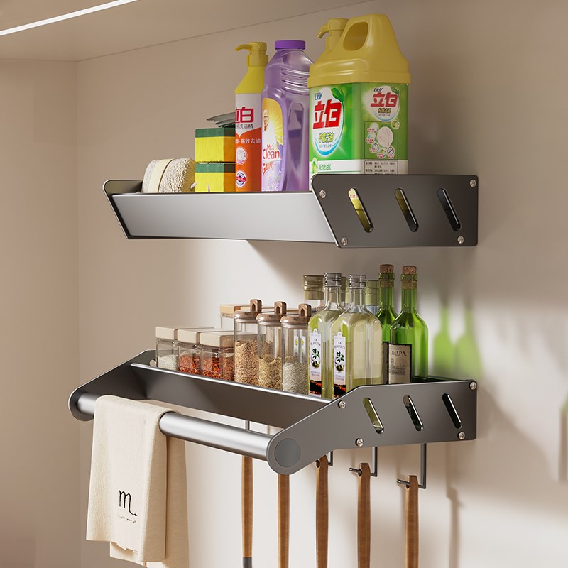 阳台扶手置物架起身助p力防摔洗衣机上方收纳洗衣用品架子浴室厨