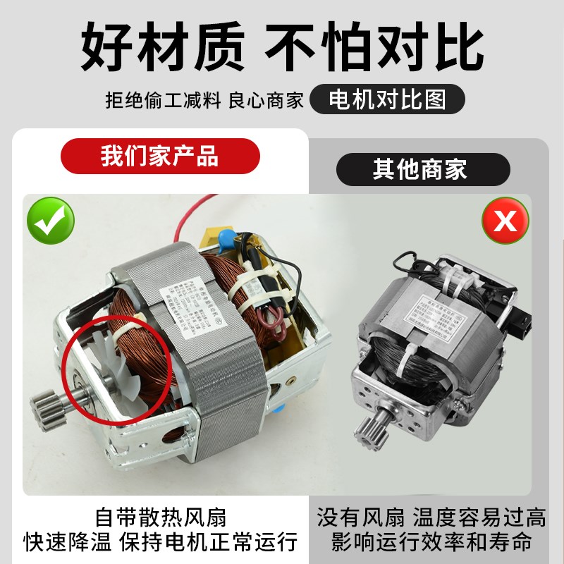 6升绞肉机家用多功能2025新款大功率J大容量搅拌机料理机家庭电动