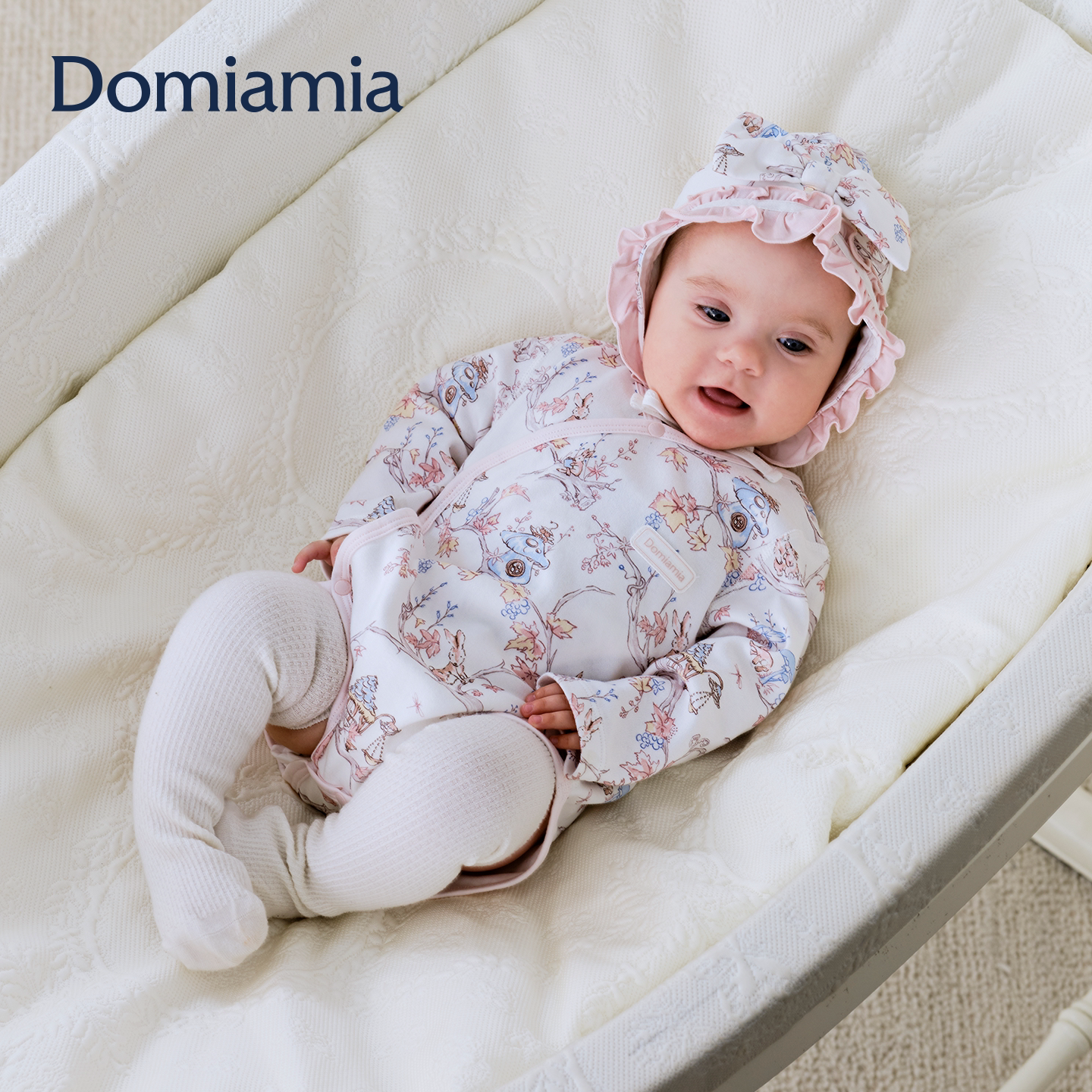 Domiamia宝宝包屁衣新生连体衣26新款婴幼儿百天满月小月龄衣服