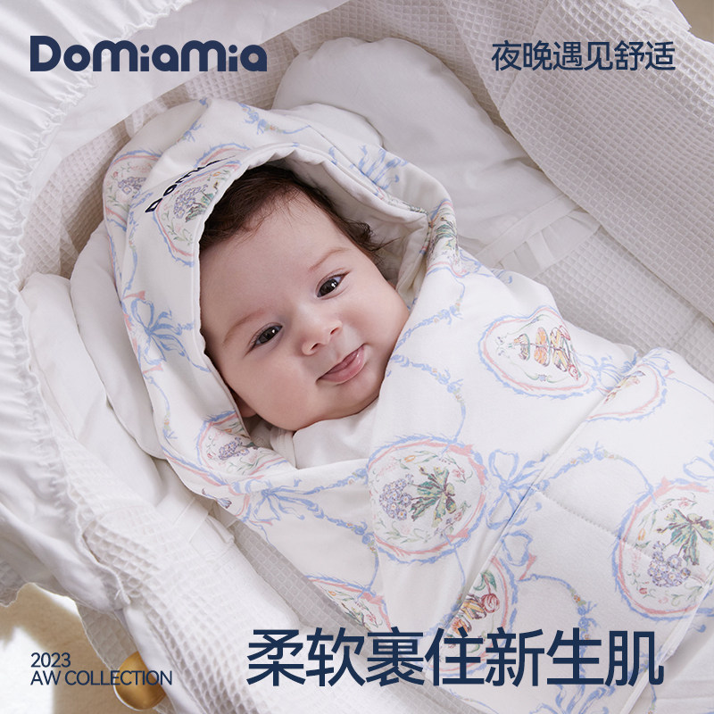 【双11预售】Domiamia初生婴儿包被新生儿被子纯棉宝宝秋冬季抱被怎么样,好用不?