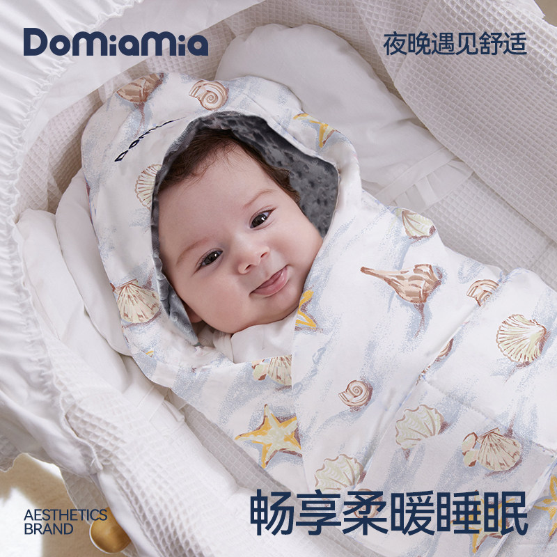 【双11直降】Domiamia初生婴儿包被新生儿被子纯棉宝宝秋冬季抱被使用感如何?