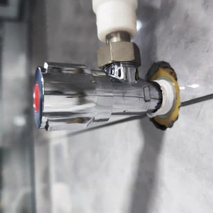 冷热水阀门开关家用铜体不锈钢防爆止水伴侣一进二出热水器通用