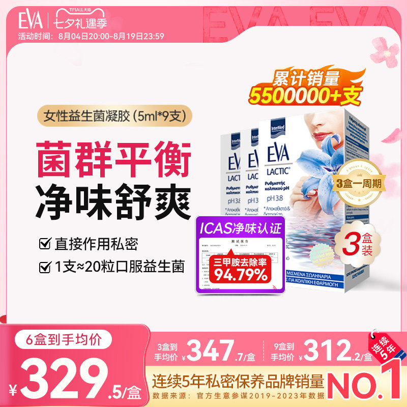 希腊EVA女性私密乳酸杆菌凝胶