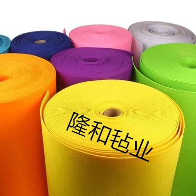 彩色背胶毛毡布幼儿园墙壁装饰背景墙毛毡板隔音自粘绒布垫1-9mm
