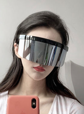 一体太阳镜男防晒面罩骑车防风防蚊虫眼镜遮阳防紫外线墨镜女夏天