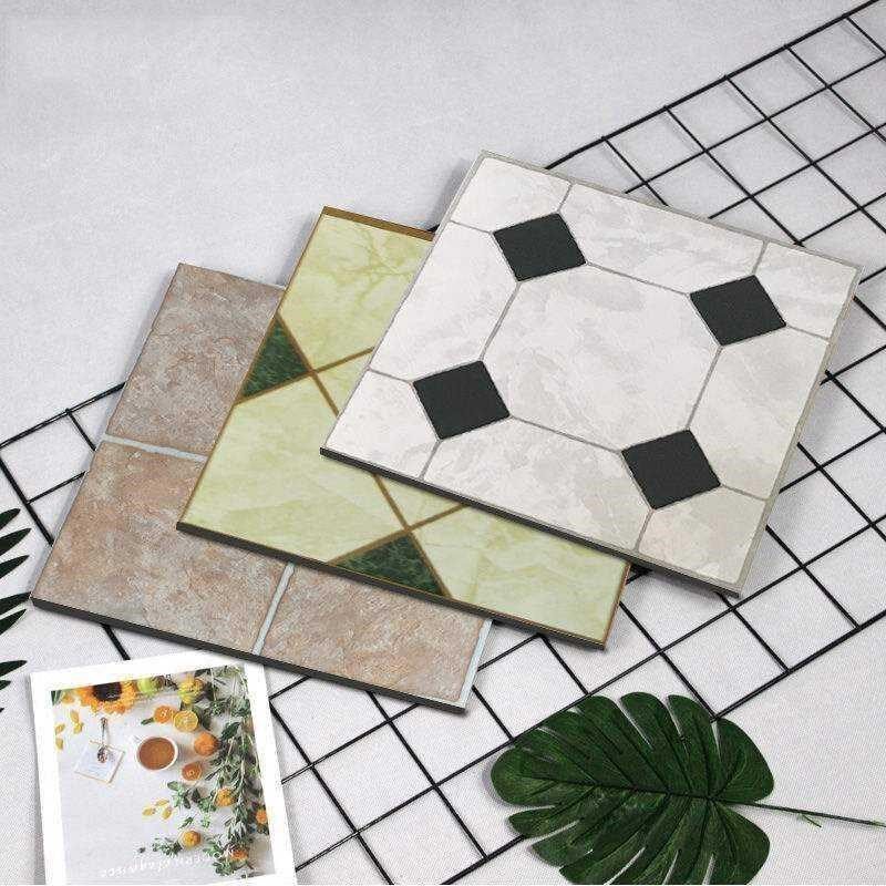 地板贴纸防水耐磨自粘客厅间防滑地贴厨房瓷砖卧室地面装饰翻新贴