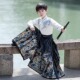 春秋男童古风明制汉服唐装 2026新款 国学服演出 马面裙套装 儿童古装