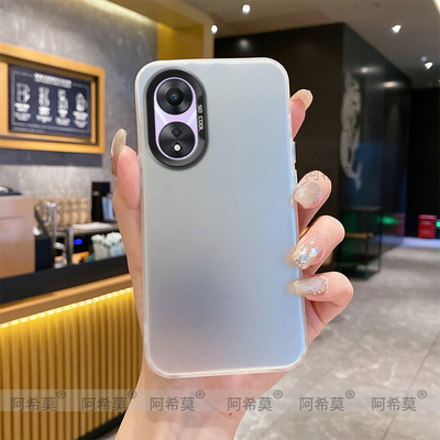 适用OPPOA58手机壳A575G全包防摔A55磨砂A5新款高级感简约网红爆款超薄