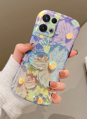 蓝光小蛮腰适用opporeno10手机壳reno9女款reno8软硅胶reno7保护套6/5镜头全包4防摔3元气版pro+网红se文艺k