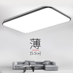 阳台灯 LED客厅灯大灯简约现代吸顶灯主卧室灯餐厅灯具书房灯新款