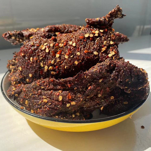 牛干巴云南磨黑特产碳烤牛肉干麻辣香酥猪肉干手撕即食200g真空包