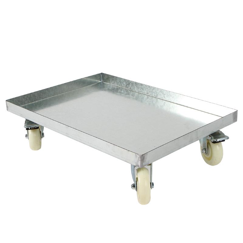 带轮移动接水托盘实用百搭带凹槽