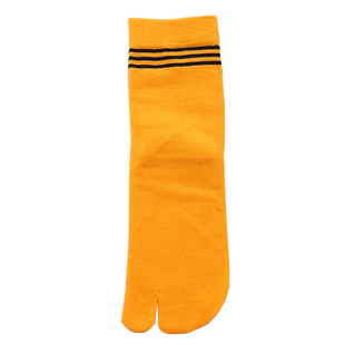 三道杆二趾袜两指袜春秋女中筒脚趾袜分趾分指2指头猪蹄马蹄普通