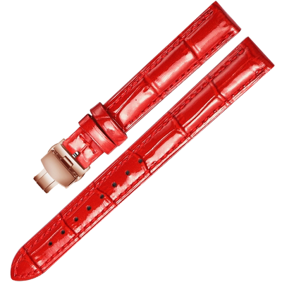 女士真皮手表带通用百搭