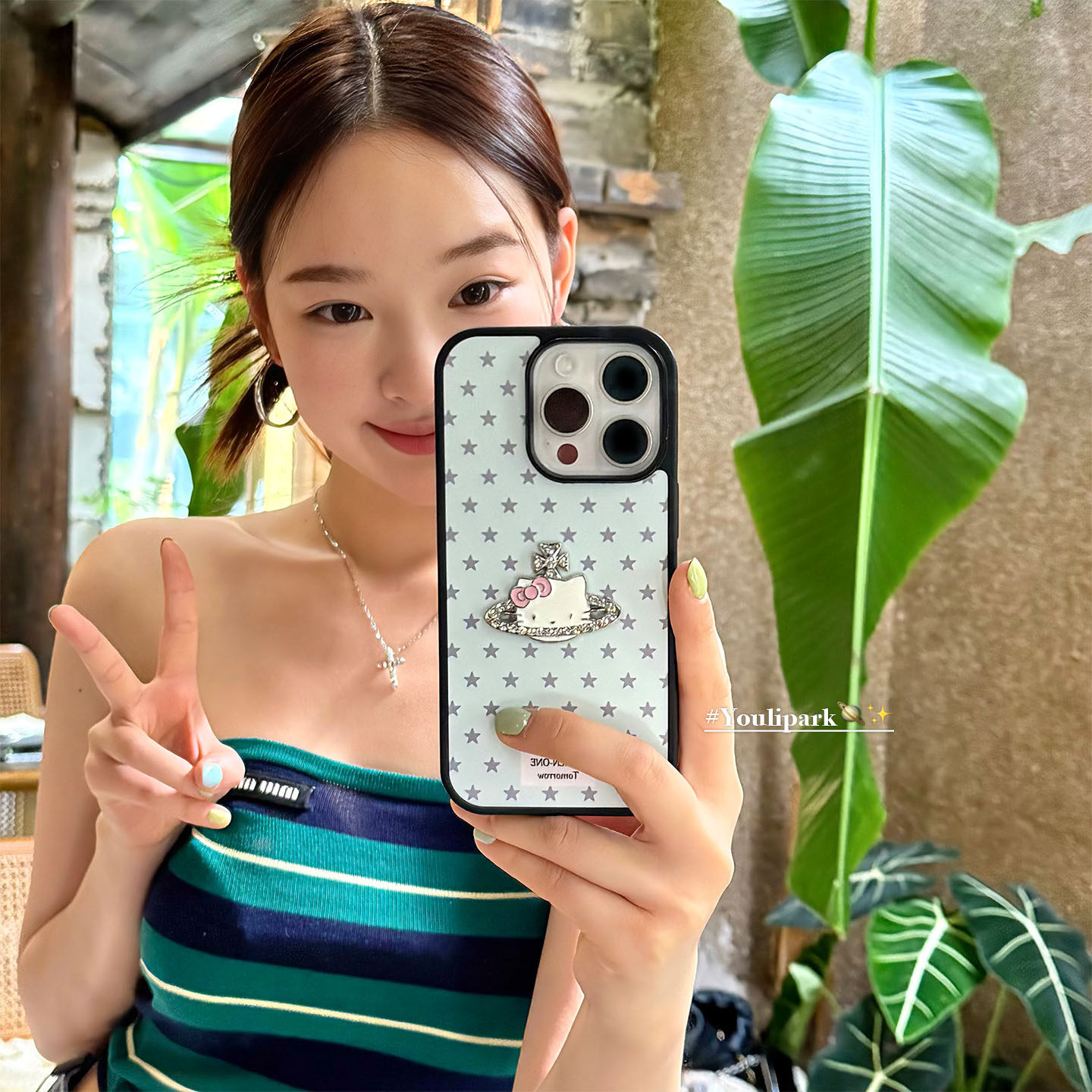 由里公园ins甜酷少女星星立体闪钻星球猫咪15适用16pro苹果16ProMax手机壳iPhone16全包14新款14Promax保护套,3C数码配件,手机保护套/壳,淘宝优惠券,粉丝福利购,淘宝优惠卷