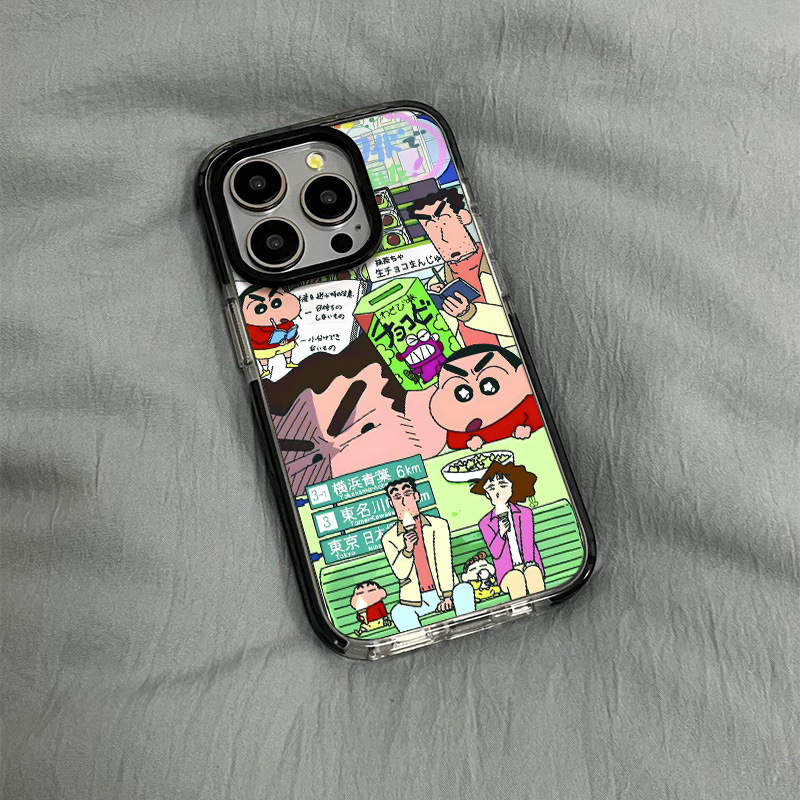 卡通蜡笔小新iPhone17手机壳防摔