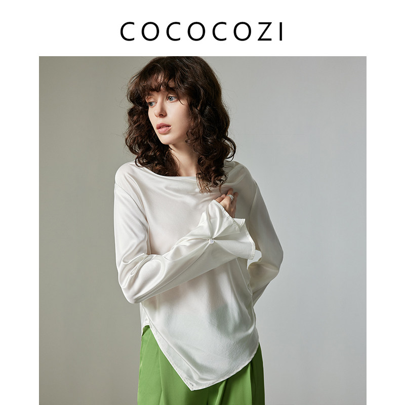 【淘宝直播间】2025春夏优雅春夏真丝上衣衬衫女