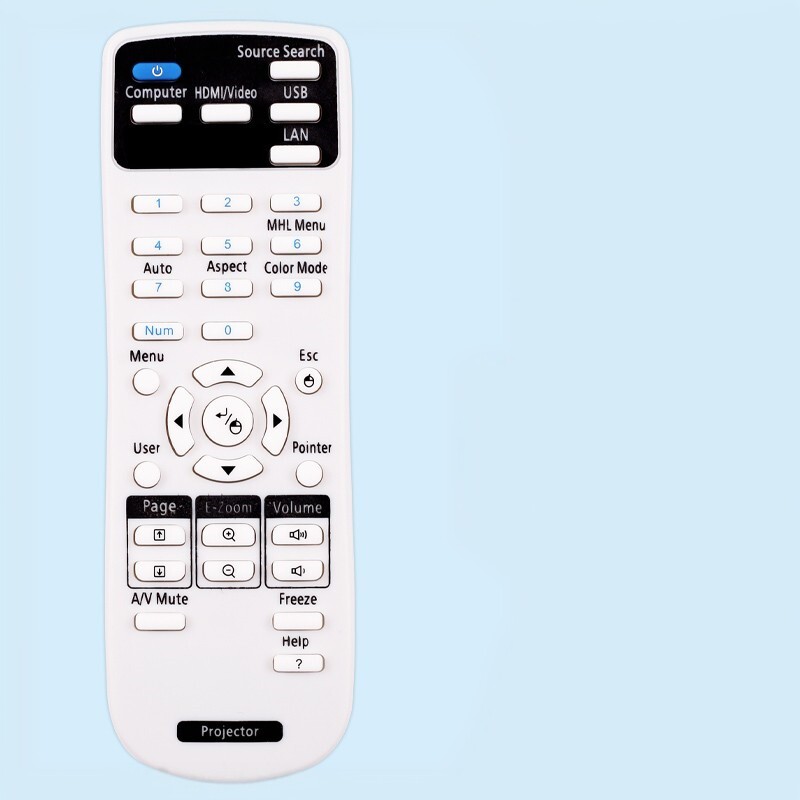 适用EPSON爱普生投影仪机遥控器通用 CB-S04 CB-S04E CB-X04 CB-W04 U04 CB-S03 EB-C760X 97H 98H S04 CB-97