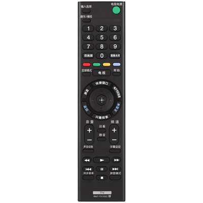 适用于SONY索尼电视机遥控器RMT-TX100C KD-49/55/65/75X90/9400E 55/65X9300E KD-55X8066E关乐原装款