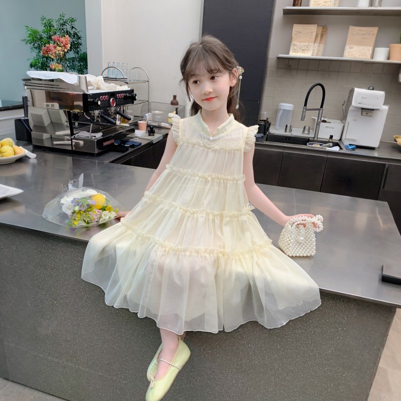 夏季2025新款夏装薄款雪纺夏款小女孩儿童,童装/婴儿装/亲子装,连衣裙,淘宝优惠券,粉丝福利购,淘宝优惠卷