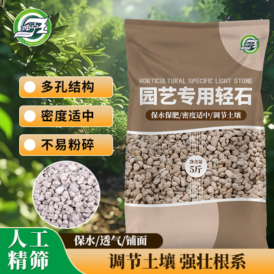 轻石颗粒浮石专用兰石颗粒多肉植物兰花种植铺面石水族垫底石养根
