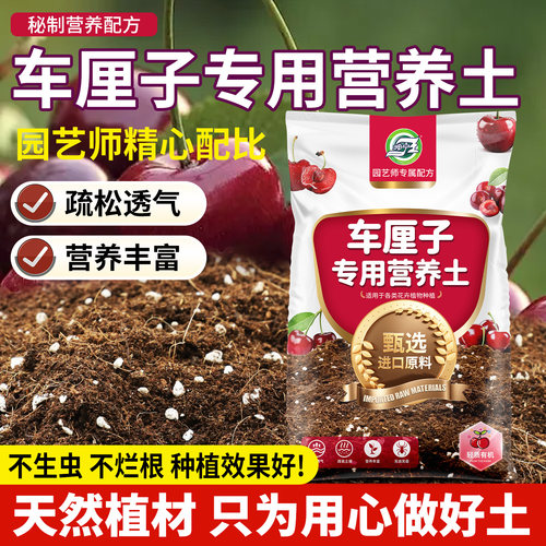车厘子专用营养土果树樱桃种植土树苗专用有机土通用花土果园泥土