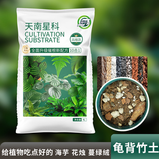 天南星科热植专用龟背竹营养土蔓绿绒海芋花烛泥炭土盆栽颗粒土壤
