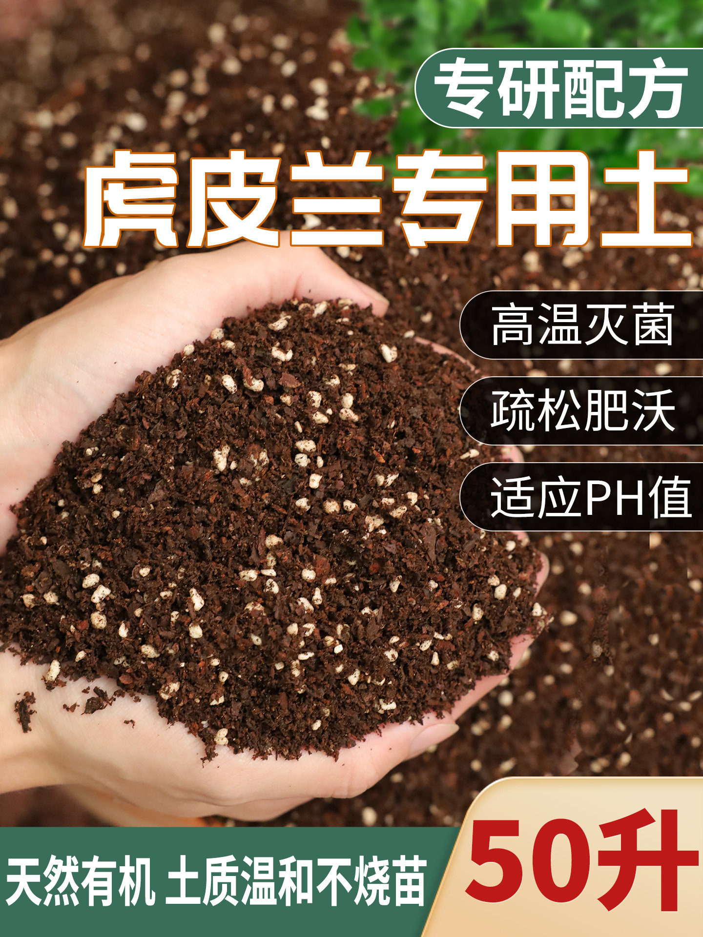 栽种金边虎皮兰专用土营养土用土花土种腐殖土壤虎尾兰土专用肥料