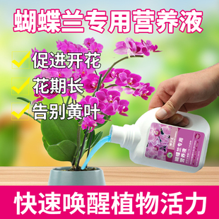 蝴蝶兰专用营养液促开花治黑斑防烂根兰科植物盆栽专用有机水溶肥