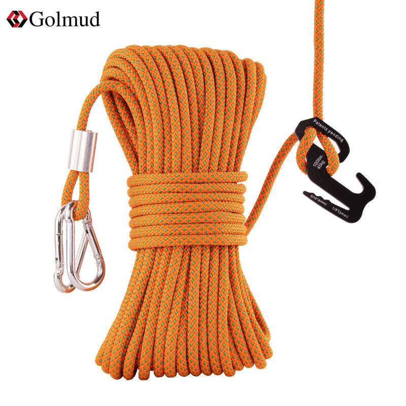 Golmud户外晾衣绳晒被绳可调节晒衣服绳加粗挂衣绳10米防风绳子6m