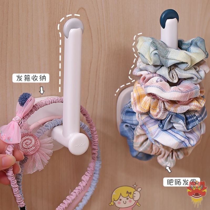发箍收纳神器挂墙大肠头饰