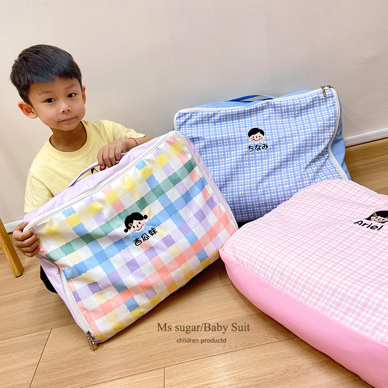 刺绣名字防水儿童幼儿园大容量包