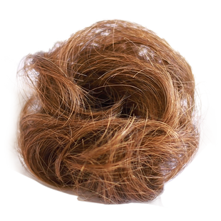 假发女丸子头发圈盘发器真发假发圈凌乱假头花苞头半丸子头卷发圈