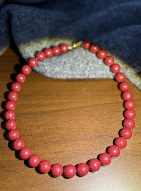 天然水晶紫金砂S925纯银设计感假日高级项链46cm