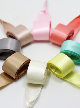 2cm宽丝绸鞋带蕾丝绸缎织带黑白彩色糖果色扁平丝带休闲鞋板鞋绳