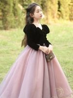 Элитное платье, наряд маленькой принцессы, наряд для музыкальных выступлений, костюм, подарок на день рождения