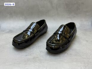 63012欧洲站夏季休闲板鞋新款低帮男士一脚蹬休闲打孔透气豆豆鞋