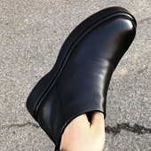 2086欧洲站休闲软头层牛皮商务新款 皮毛一体休闲男皮鞋 高帮男士 鞋