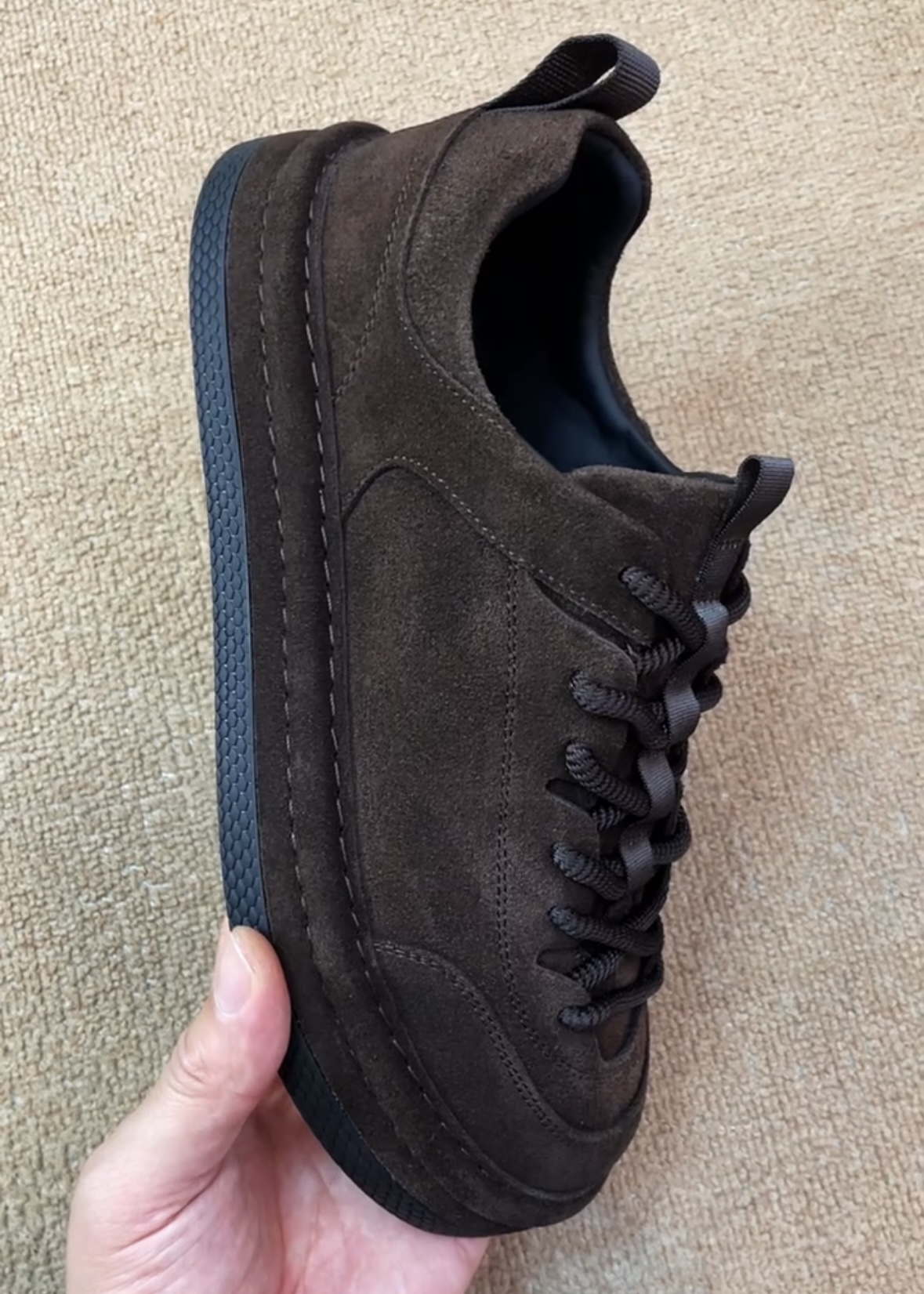 2025L秋款广州时尚牛巴皮休闲新款一脚蹬男士磨砂皮乐福休闲鞋