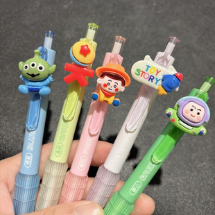 卡通外星人中性笔小妖怪玩偶挂件笔高颜值ins风刷题笔小学生男孩5