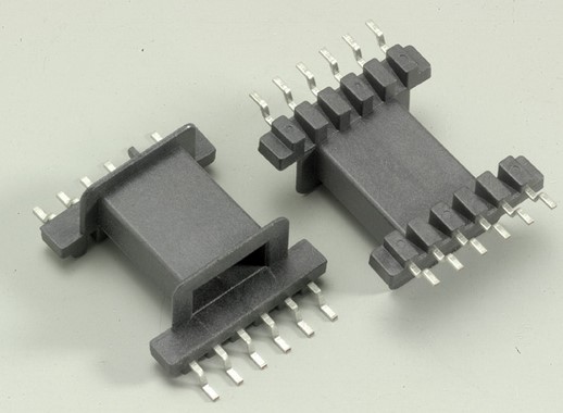 EFD20贴片骨架PC40磁芯卧式6+6针变压器材料排距=28.65mm