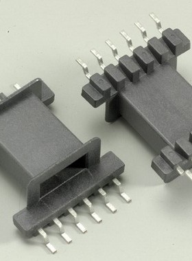 EFD20贴片骨架PC40磁芯卧式6+6针变压器材料排距=28.65mm