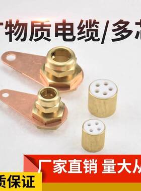 矿物质电缆终端头BTTZ接地卡密封防火防潮4*4 4*6 4*10 4*16 4*25