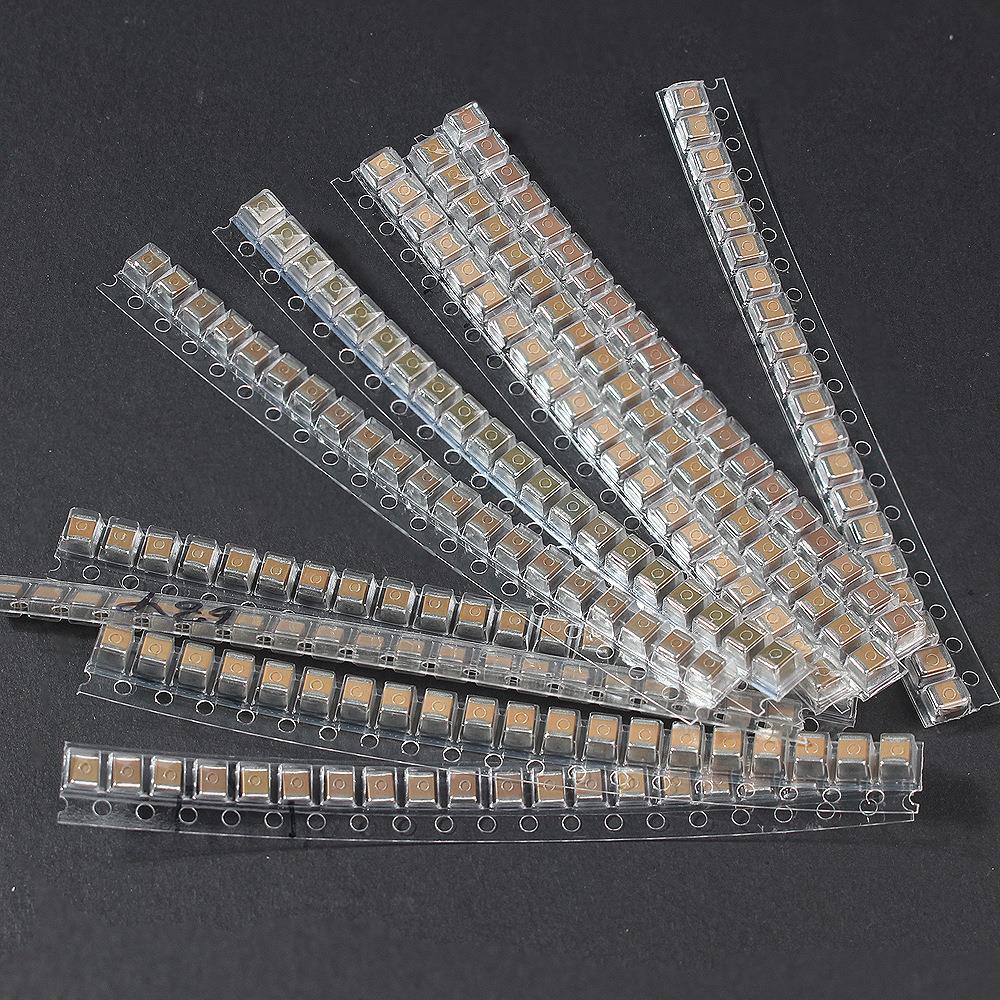 smd1210贴片电解电容0.1uF~100uF薄膜电容器6.3v~50v电子200/套件