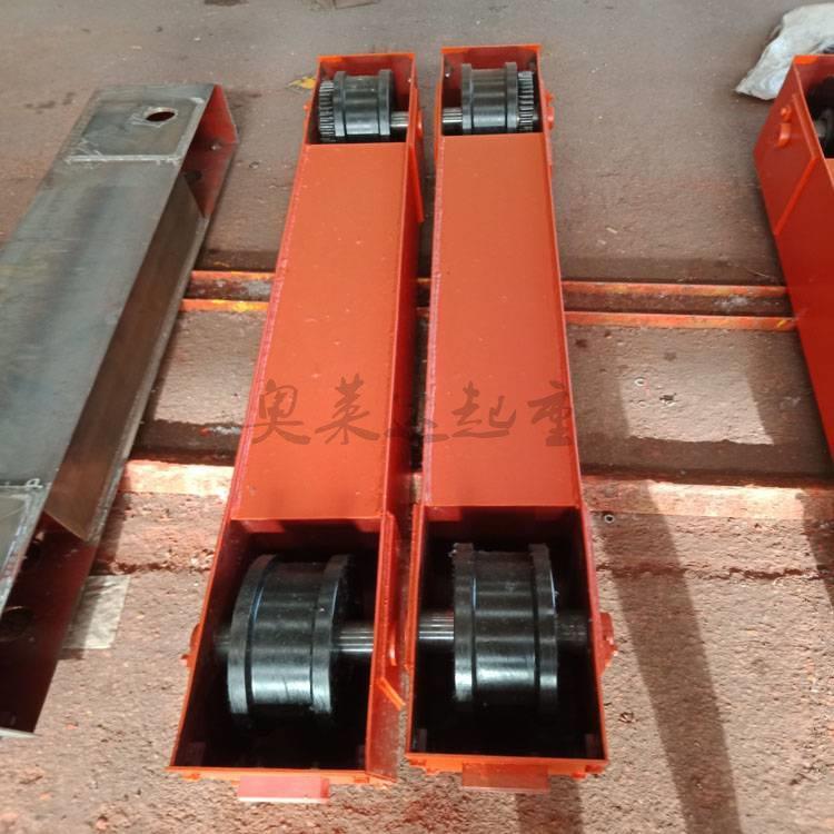 电动单梁驱动梁头2吨龙门吊驱动行走端梁150/200/300LD车轮