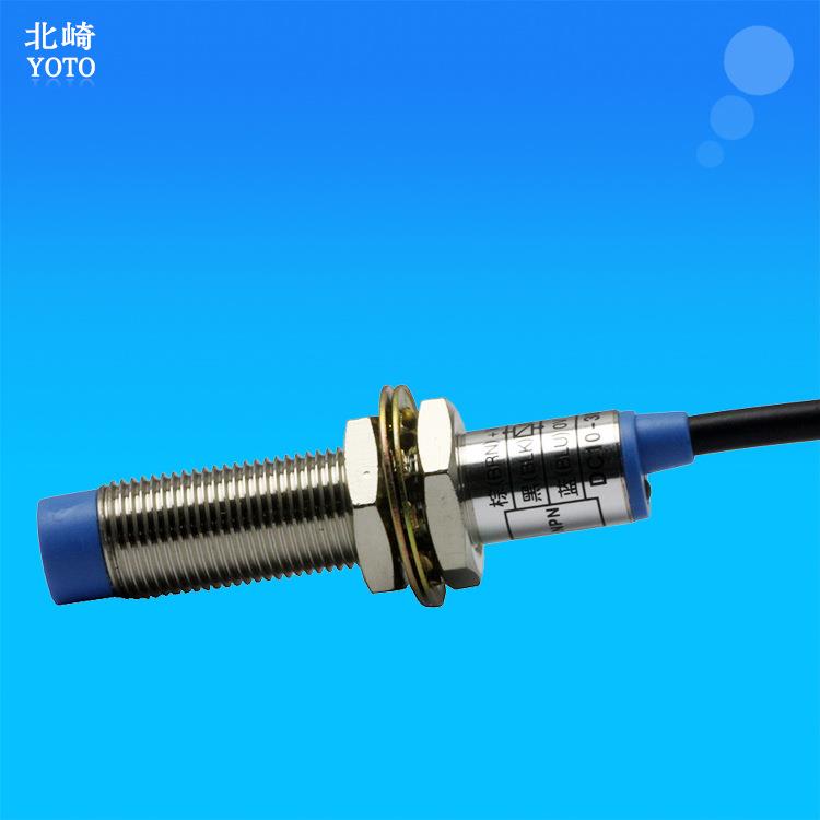 北崎YOTONPNTX-SN5C4C8N12N感应金属电感式PNP圆管接近开关传感器