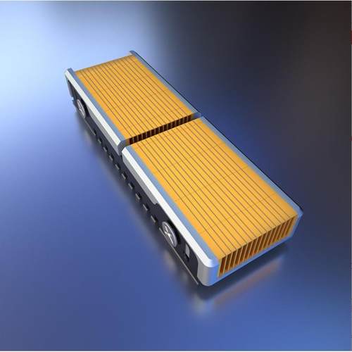 佳翼（JEYI）鳍冷Q80全铜铝合金M.2SSD固态硬盘散热器