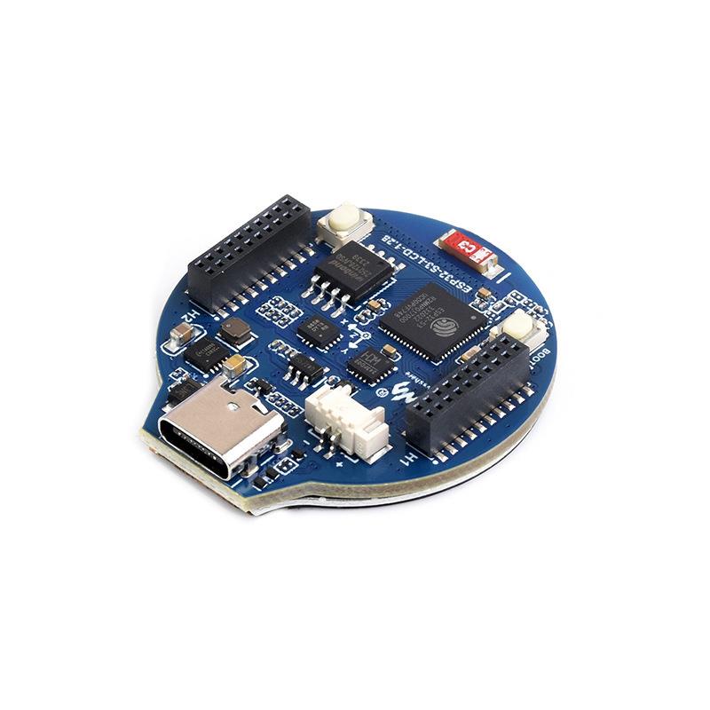 ESP32-S3液晶开发板 1.28寸IPS圆形屏240×240 65K彩色 WiFi/蓝牙