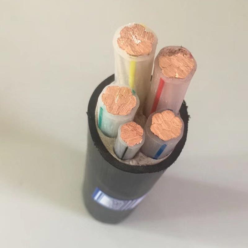 亚强电线电缆厂家供应YJV5*16平方铜芯电缆 电力电缆 架空电源线